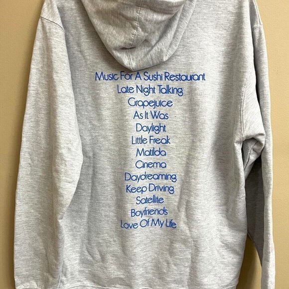 Harry Styles Harrys House Grey Love on Tour Sweatshirt Size Medium - Picture 3 of 3